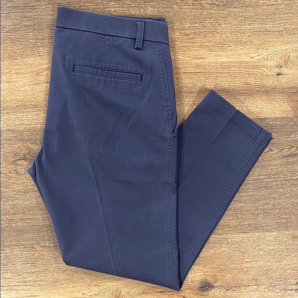 Haggar Blue Chinos Classic Straight Leg